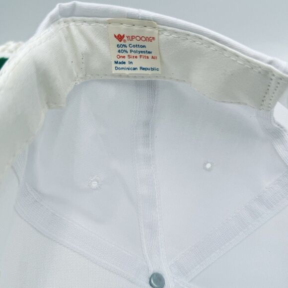 Vintage Butterball Fresh Chicken Snapback Hat with Rope Detail White Yellow Blue - Picture 7 of 7